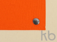 Складная хлопковая сумка для шопинга «Gross» с карманом, 180 г/м2