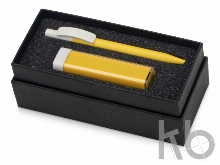 Подарочный набор White top с ручкой и зарядным устройством