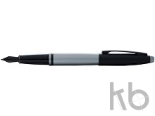 Ручка перьевая «Calais Matte Gray and Black Lacquer», перо F