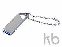 USB 2.0-флешка на 32 Гб с мини чипом и отверстием для цепочки