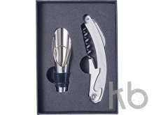 Stainless steel wine set