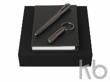 Подарочный набор: брелок, блокнот А6, ручка-роллер