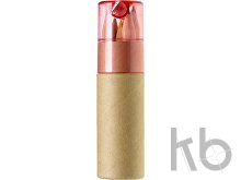 ABS and cardboard tube with pencils