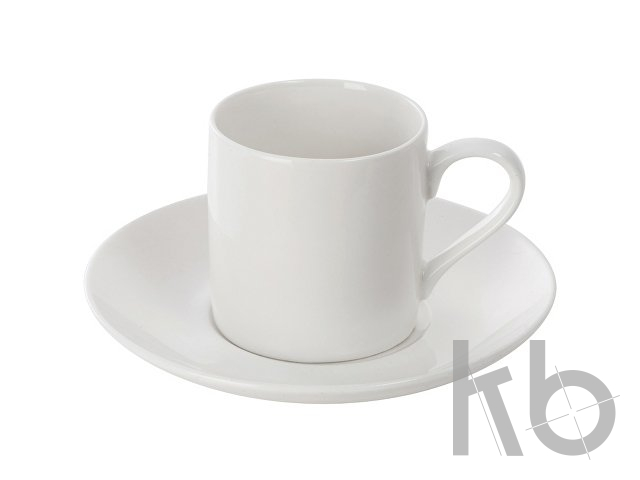 Кофейная пара прямой формы Espresso, 100мл, белый Кофейная пара «Espresso»