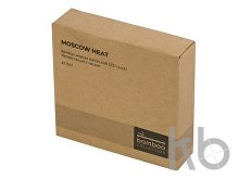 Бамбуковая метеостанция с часами «Moscow Heat»