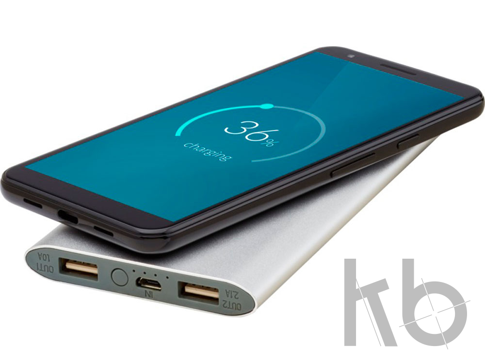 Внешний беспроводной аккумулятор «Juice», 8000 mAh