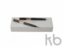 Подарочный набор Eclat: ручка шариковая, ручка роллер