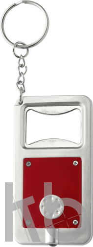 Plastic key holder with LED