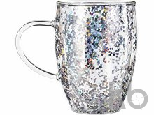 Кружка с двойными стенками с блестками «Festival»