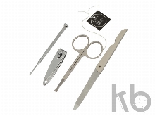 Подарочный набор: дорожный набор, зажим для денег, ручка шариковая