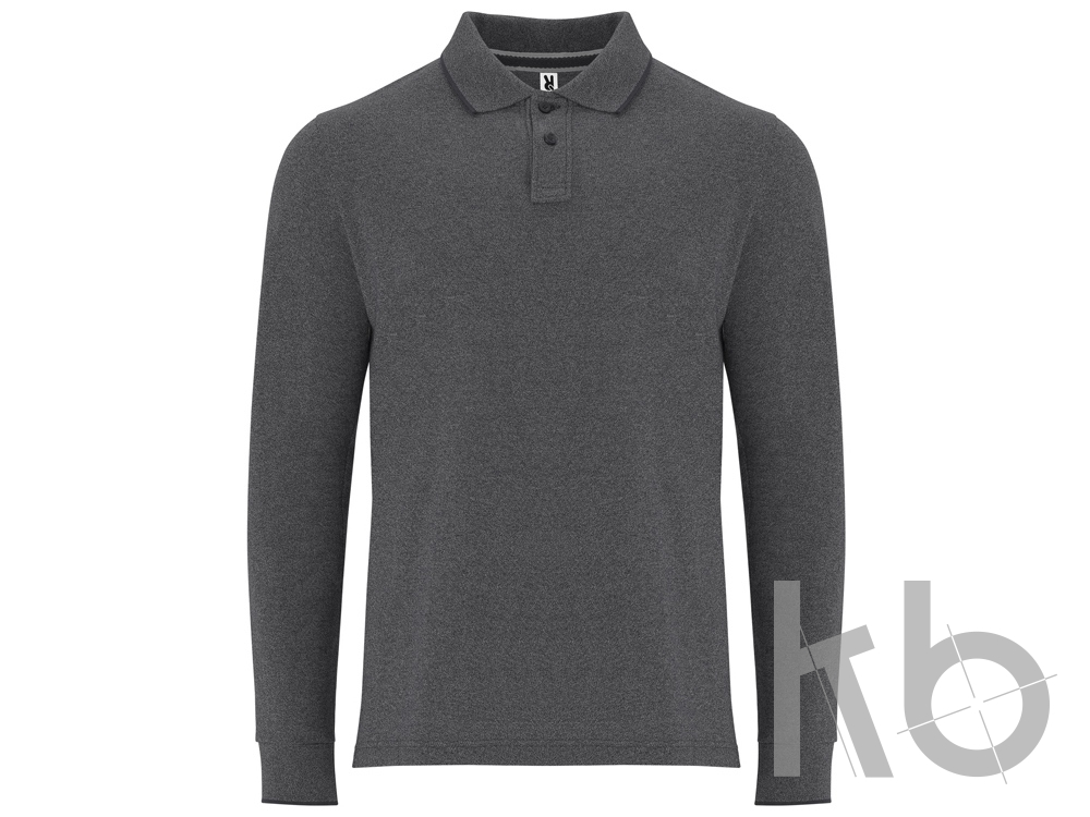 Рубашка поло «Dylan» мужская с длинным рукавом