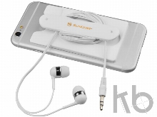 Набор: наушники, бумажник для телефона