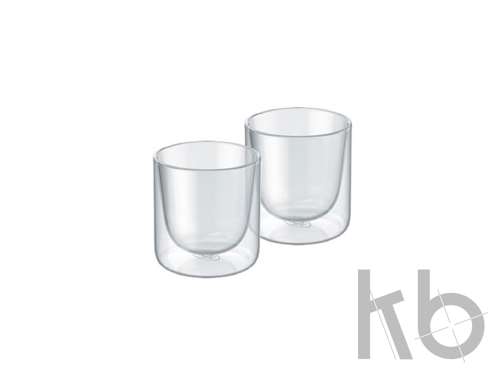 Набор стаканов из двойного стекла ALFI, 80мл