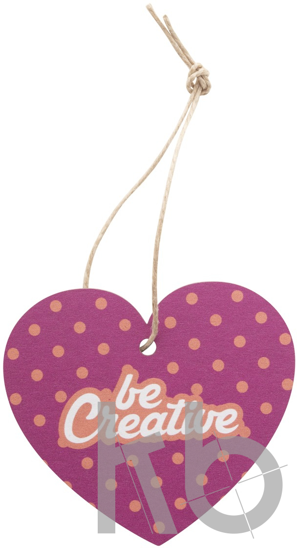 Christmas tree ornament, heart