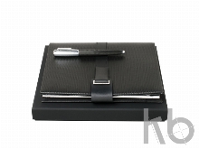 Подарочный набор: блокнот А5, ручка перьевая