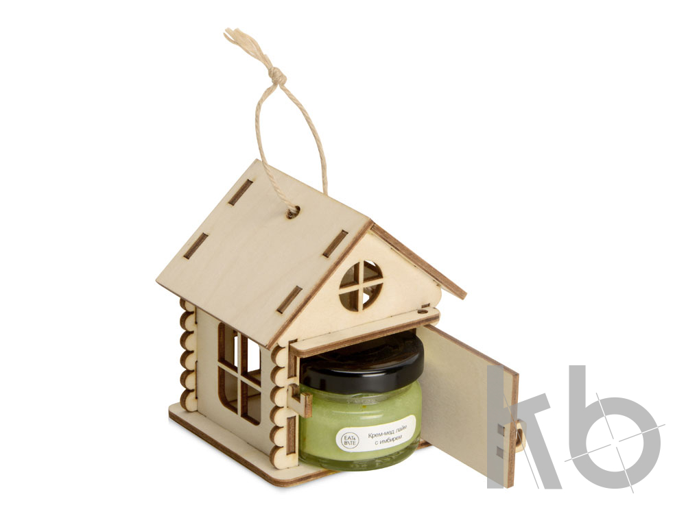 Подарочный набор «Крем-мед в домике»