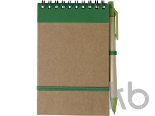 Cardboard notebook