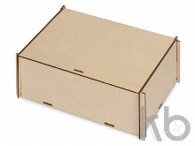 Деревянная коробка с наполнителем-стружкой «Ларь»