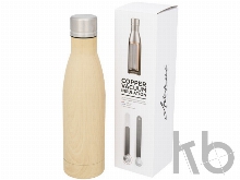 Вакуумная бутылка «Vasa» с покрытием под дерево