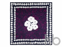 Шелковый платок Giada Navy