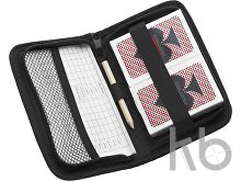 Nylon wallet with playing cards