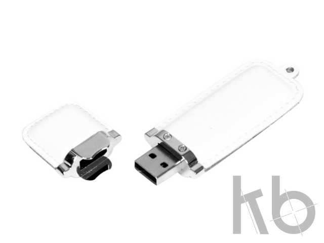 USB 2.0- флешка на 16 Гб классической прямоугольной формы