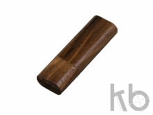 USB 2.0- флешка на 64 Гб эргономичной прямоугольной формы с округленными краями