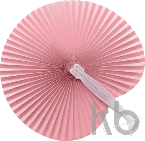 Paper hand held fan