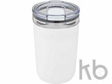 Стеклянная кружка «Bello» с внешней стенкой из переработанного пластика