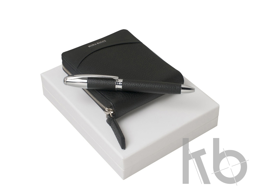 Подарочный набор Embrun: кошелек, ручка шариковая