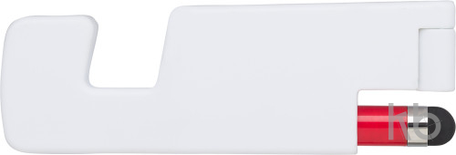 Plastic foldable mobile phone holder