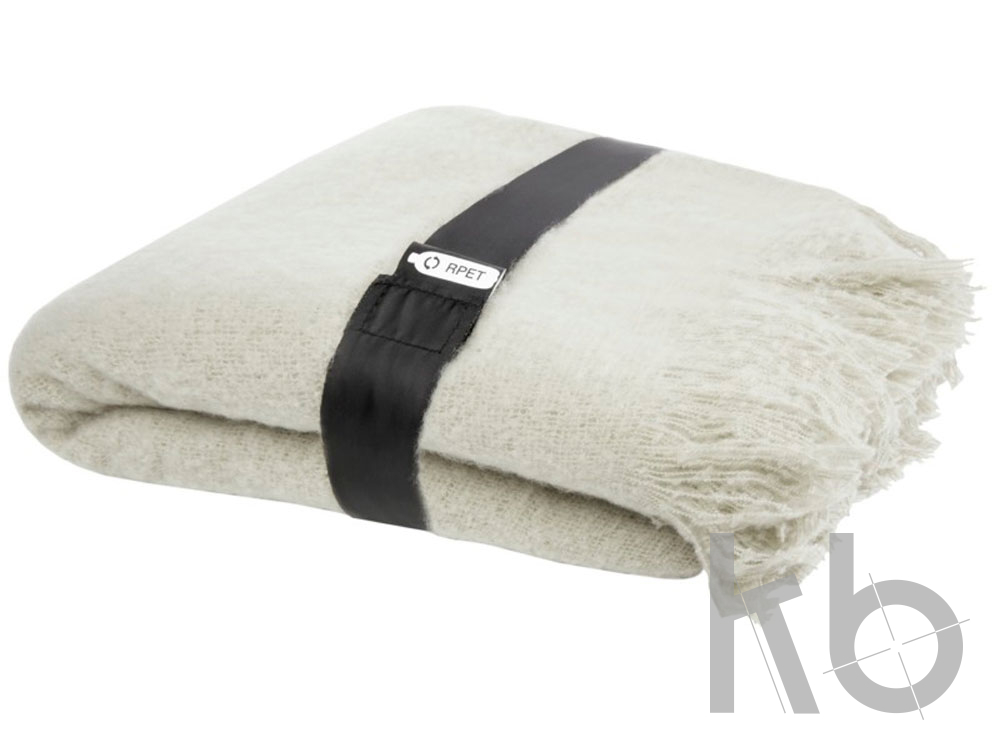 Мохеровый плед «Ivy» из вторичного ПЭТ