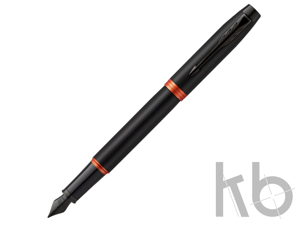 Ручка перьевая Parker «IM Vibrant Rings Flame Orange»