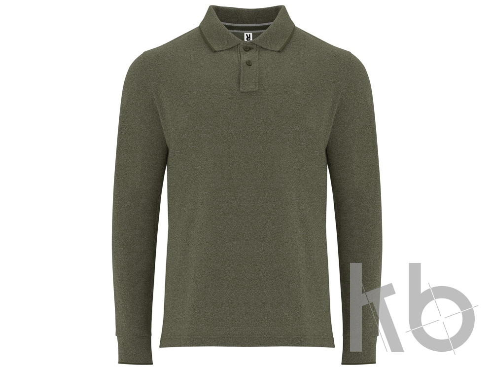 Рубашка поло «Dylan» мужская с длинным рукавом