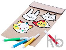 colouring sticker set