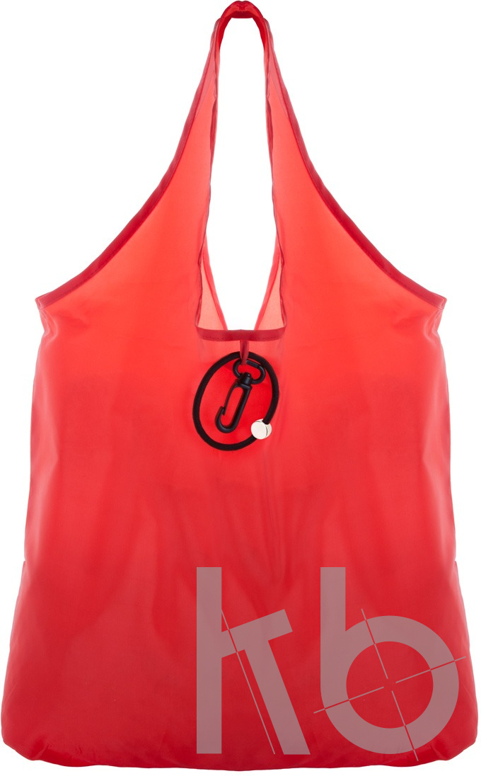 Складная сумка для покупок с  карабином