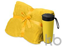 Подарочный набор «Dreamy hygge» с пледом и термокружкой