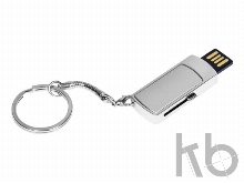 USB 2.0- флешка на 16 Гб с выдвижным механизмом и мини чипом