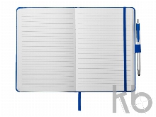 Блокнот A5 «Crown» с шариковой ручкой-стилусом