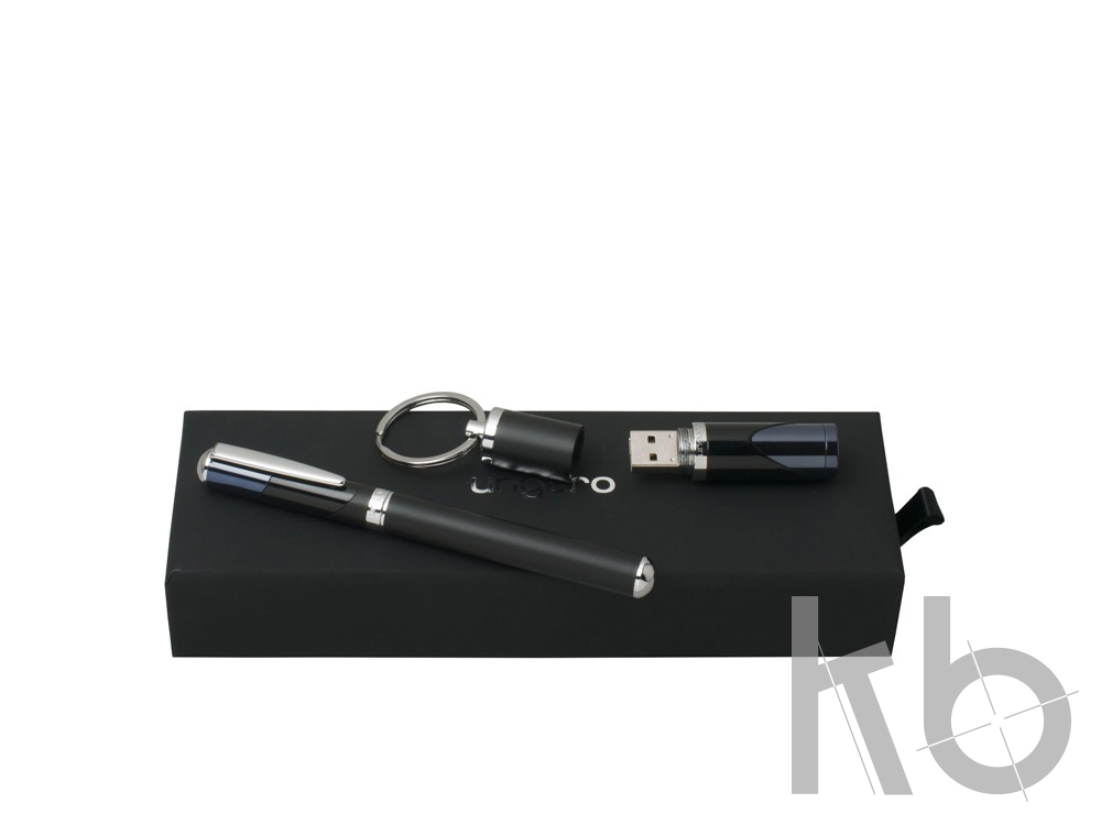 Подарочный набор Lapo: USB-флешка на 16 Гб, ручка роллер