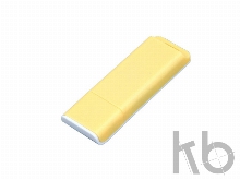 USB 2.0- флешка на 64 Гб с оригинальным двухцветным корпусом