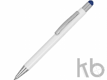 Ручка металлическая шариковая «Flowery» со стилусом