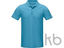 Рубашка поло «Graphite» из натуральных материалов, мужская