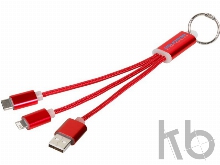 Кабель для зарядки «Metal» 3-в-1