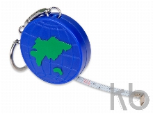 Брелок-рулетка «Глобус», 1м