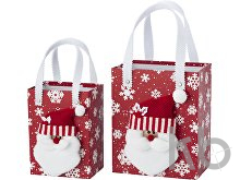 Set of Christmas decoration boxes