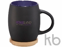 Керамическая кружка с универсальной подставкой «Hearth»