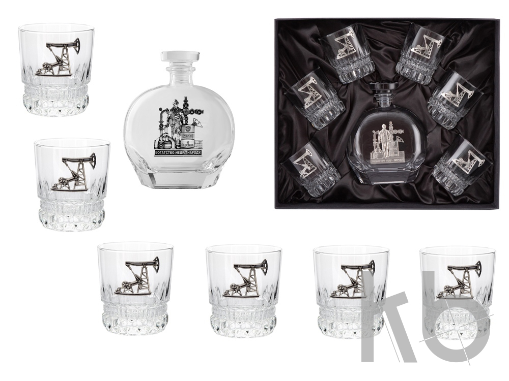 Набор для виски «Нефтяной»