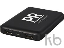 Внешний аккумулятор «Gleam» с подсветкой, 5000 mAh