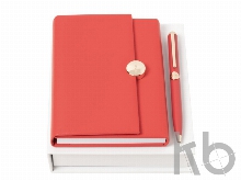 Подарочный набор: блокнот А6, ручка шариковая